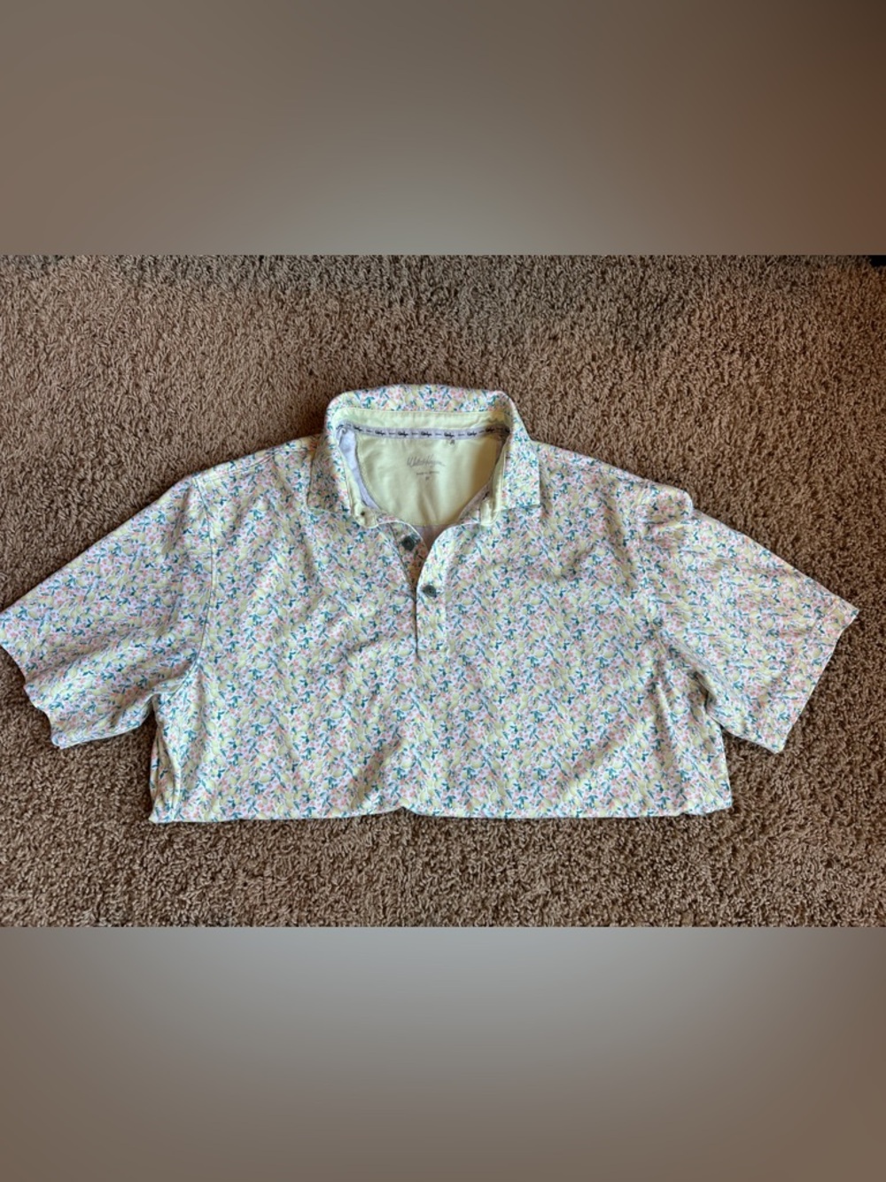 Walter Hagen Multicolor Floral Men's Shirt